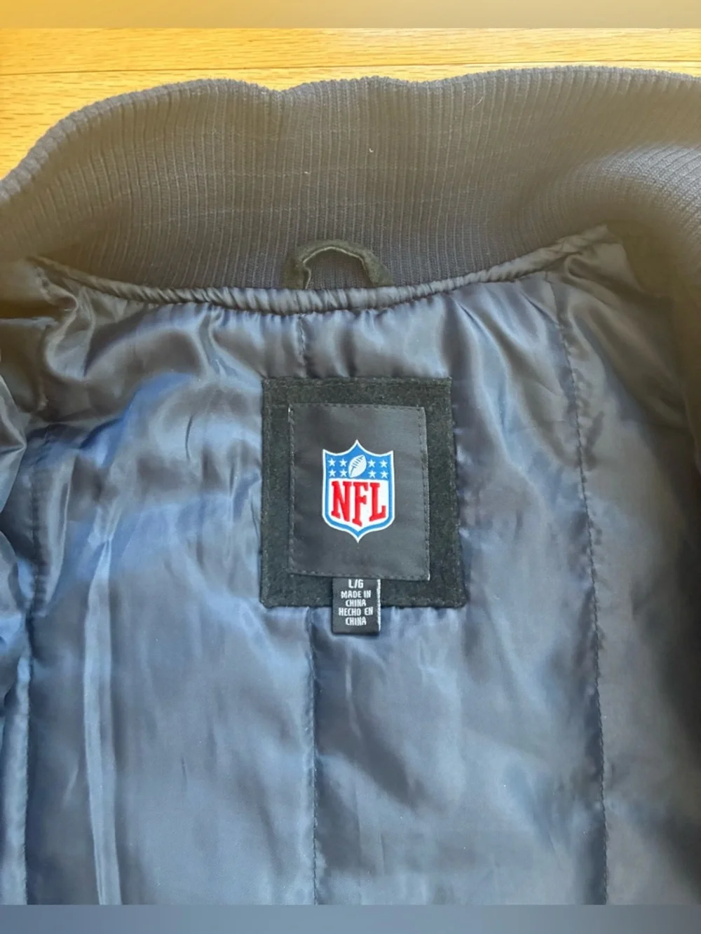 Vintage Chicago Bears NFL G-III Varsity Jacket Coat Men’s Size L